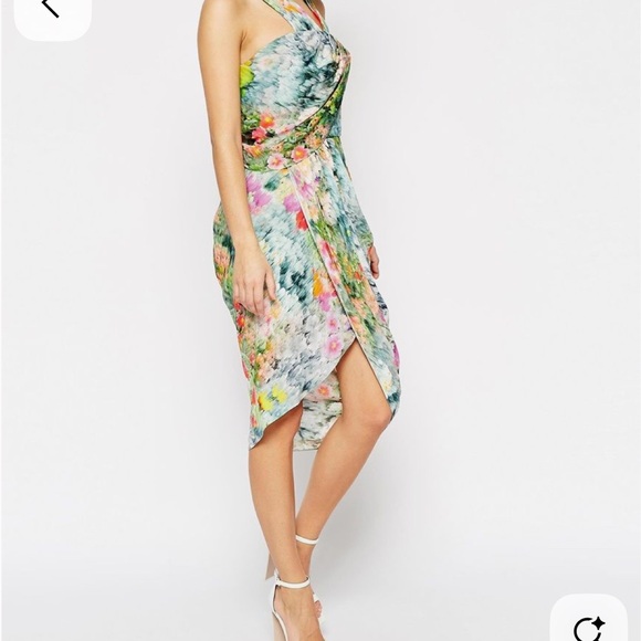 ASOS Floral Multicolor Dress - Picture 1 of 4